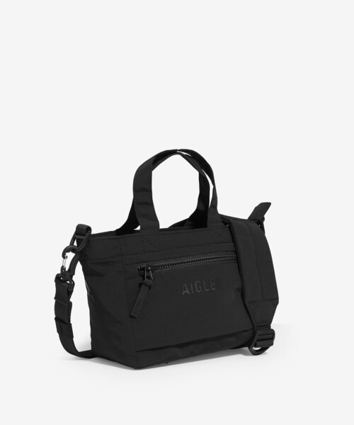 AIGLE(エーグル)の「CITY 撥水 2WAYミニショルダーバッグ 2L(ショルダーバッグ・レディース・ブラック/ベージュ・FREE)」の12枚目の写真