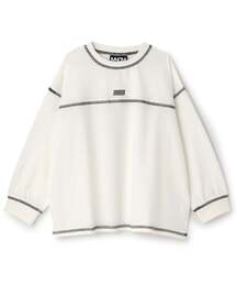 b・ROOM | 【防汚/速乾/UV】【MNCM】配色ステッチ長袖Tシャツ【子供服】【キッズ】【男の子】(Tシャツ/カットソー)
