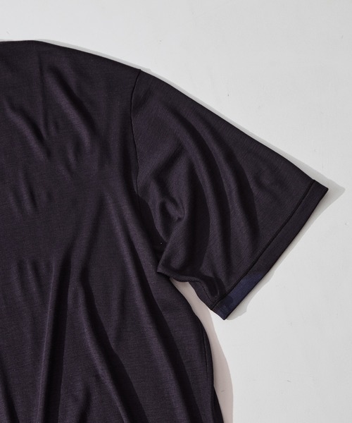 GOOD PEOPLE GOOD STITCHING GOOD PRODUCT(グッドピープルグッドスティッチンググッドプロダクト)の「【GOOD PEOPLE GOOD STITCHING GOOD PRODUCT/グッドピープルグッドスティッチンググッドプロダクト】Comfort Crew Neck Short Sleeve T(Tシャツ/カットソー・メンズ・ネイビー/ホワイト/ブラック・M/L)」の6枚目の写真