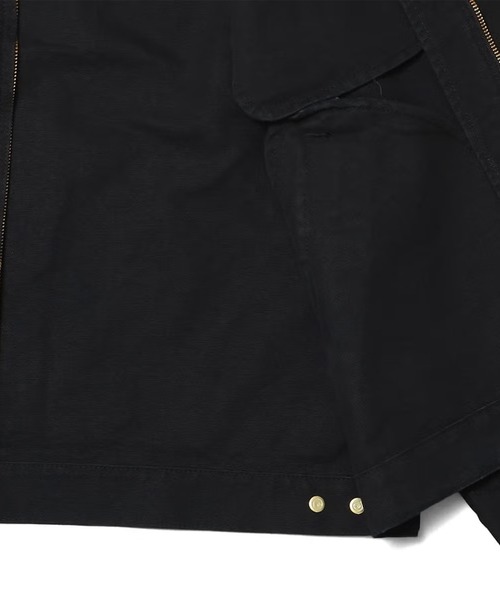 Carhartt WIP(カーハートダブリューアイピー)の「CARHARTT WIP DETROIT JACKET(ブルゾン・メンズ・ブラック・S)」の7枚目の写真