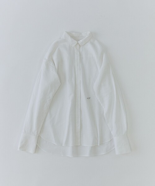 ADIEU TRISTESSE(アデュートリステス)の「刺繍入りシャツ(シャツ/ブラウス・レディース・ホワイト/ピンク/グレー系その他・38)」の8枚目の写真