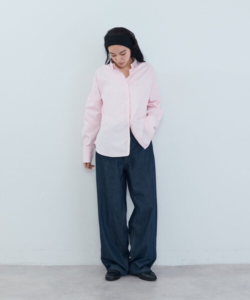 ADIEU TRISTESSE(アデュートリステス)の「刺繍入りシャツ(シャツ/ブラウス・レディース・ホワイト/ピンク/グレー系その他・38)」の16枚目の写真