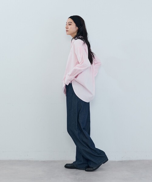 ADIEU TRISTESSE(アデュートリステス)の「刺繍入りシャツ(シャツ/ブラウス・レディース・ホワイト/ピンク/グレー系その他・38)」の17枚目の写真
