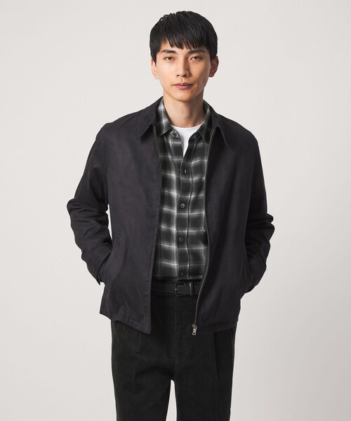 green label relaxing(グリーンレーベルリラクシング)の「P/CU/W オンブレ チェック 2フラップポケット シャツ(シャツ/ブラウス・メンズ・ブラック/ブラウン系・L/XL/M/S)」の3枚目の写真