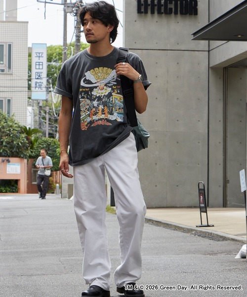 GOOD ROCK SPEED(グッドロックスピード)の「GOOD ROCK SPEED/グッドロックスピード GREENDAY Tshirts グリーンデイ クルーネック デザインTシャツ ライブ バンド メンズ レディース ユニセックス 2026年秋 秋服(Tシャツ/カットソー・メンズ・チャコール・M/L/XL)」の12枚目の写真