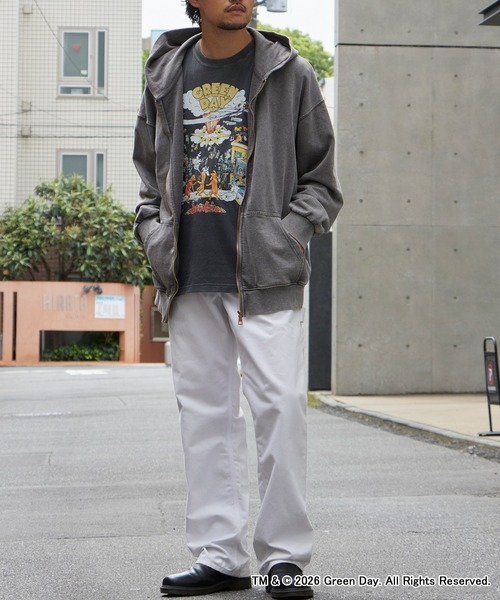 GOOD ROCK SPEED(グッドロックスピード)の「GOOD ROCK SPEED/グッドロックスピード GREENDAY Tshirts グリーンデイ クルーネック デザインTシャツ ライブ バンド メンズ レディース ユニセックス 2026年秋 秋服(Tシャツ/カットソー・メンズ・チャコール・M/L/XL)」の10枚目の写真