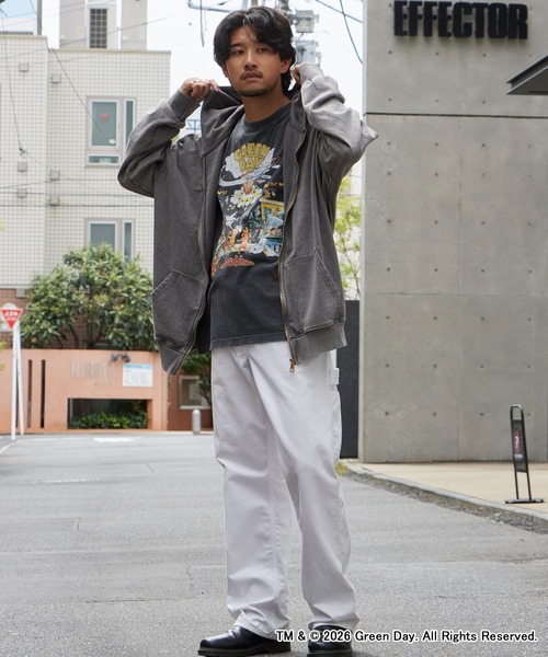 GOOD ROCK SPEED(グッドロックスピード)の「GOOD ROCK SPEED/グッドロックスピード GREENDAY Tshirts グリーンデイ クルーネック デザインTシャツ ライブ バンド メンズ レディース ユニセックス 2026年秋 秋服(Tシャツ/カットソー・メンズ・チャコール・M/L/XL)」の11枚目の写真
