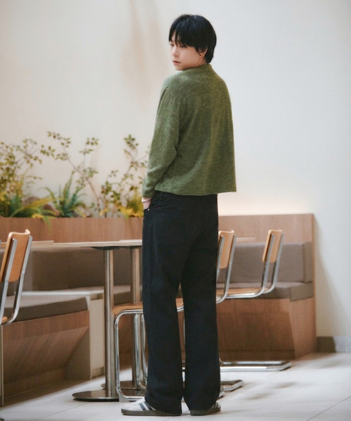 GCLIP(ジクリップ)の「リラックス セミワイド ハーフバンディング チノパンツ 3色展開(その他パンツ・メンズ・ホワイト/ブラック/ライトベージュ・MEDIUM/LARGE/X-LARGE/XX-LARGE)」の18枚目の写真
