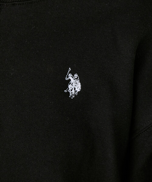 U.S. POLO ASSN.（ユーエスポロアッスン）の「U.S. POLO ASSN. × PUBLUX/ユーエスポロアッスン 別注 ヘンリーネック スウェット　限定展開（スウェット・レディース・グリーン/グレー/ブラック/ネイビー・ﾌﾘ-）」の12枚目の写真