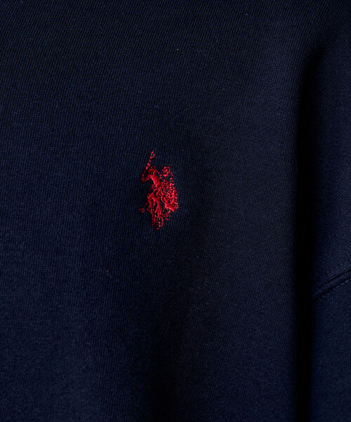 U.S. POLO ASSN.（ユーエスポロアッスン）の「U.S. POLO ASSN. × PUBLUX/ユーエスポロアッスン 別注 ヘンリーネック スウェット　限定展開（スウェット・レディース・グリーン/グレー/ブラック/ネイビー・ﾌﾘ-）」の20枚目の写真