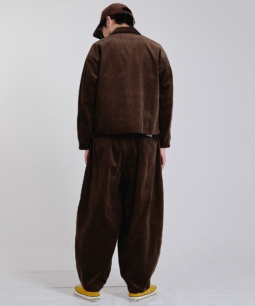 EFFECTEN(エフェクテン)の「mj11997-Cordury shirts jaket シャツジャケット(efsc-07)(その他アウター・メンズ・ブラウン・M/L)」の8枚目の写真