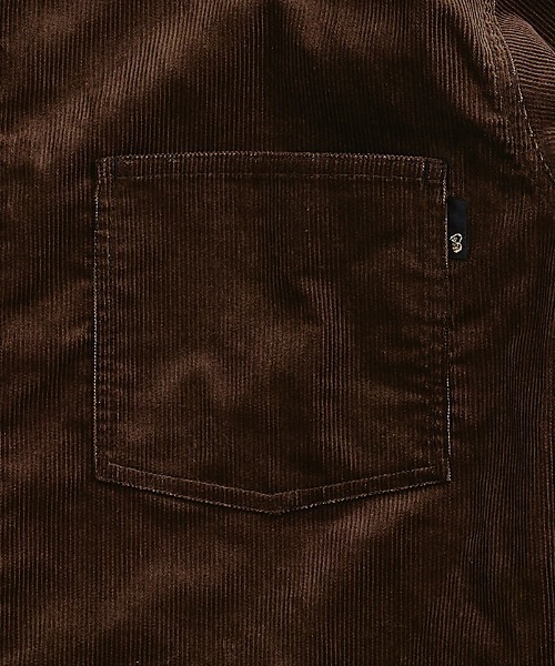 EFFECTEN(エフェクテン)の「mj11997-Cordury shirts jaket シャツジャケット(efsc-07)(その他アウター・メンズ・ブラウン・M/L)」の14枚目の写真
