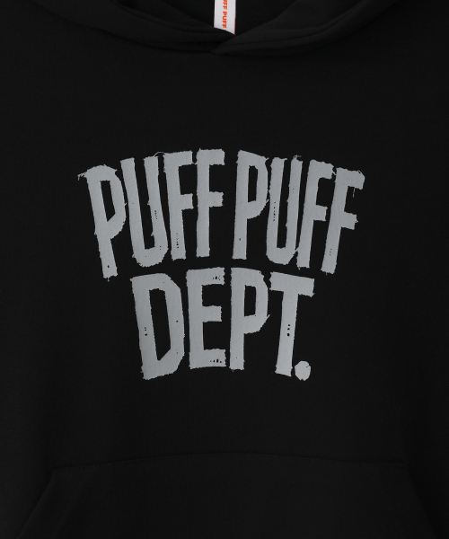 PUFF PUFF DEPT(パフパフ・デプト)の「PPD グランジ クロップドフーディ ブラック(パーカー・レディース・その他・MEDIUM/LARGE)」の4枚目の写真