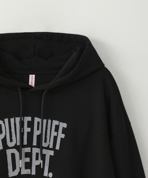 PUFF PUFF DEPT(パフパフ・デプト)の「PPD グランジ クロップドフーディ ブラック(パーカー・レディース・その他・MEDIUM/LARGE)」の5枚目の写真