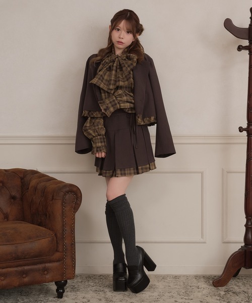 apres jour(アプレジュール)の「【セット着用可能】アソート裾フリルショートジャケット(テーラードジャケット・レディース・ブラック/グレー/ブラウン・フリー/X-LARGE)」の12枚目の写真