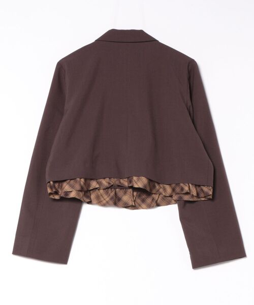 apres jour(アプレジュール)の「【セット着用可能】アソート裾フリルショートジャケット(テーラードジャケット・レディース・ブラック/グレー/ブラウン・フリー/X-LARGE)」の17枚目の写真