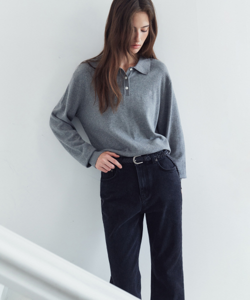 SIYAZU（シヤジュ）の「SIJN6121 コンフォートライン カプリデニム_Vintage black（デニムパンツ・レディース・ブラック・X-SMALL/SMALL/MEDIUM/LARGE）」の3枚目の写真