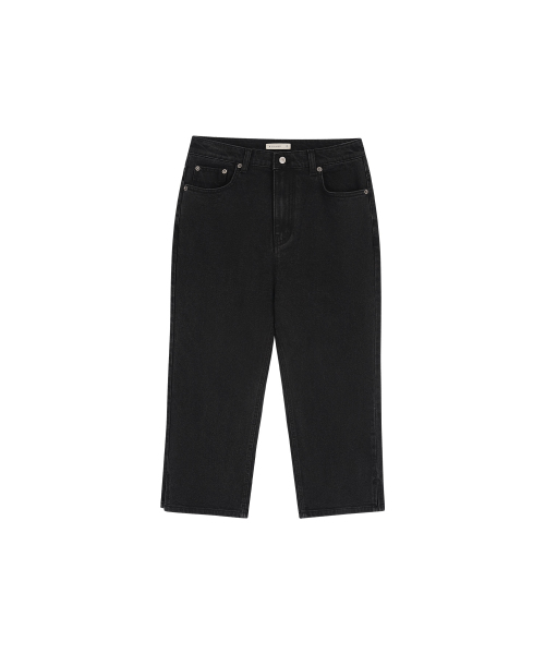 SIYAZU（シヤジュ）の「SIJN6121 コンフォートライン カプリデニム_Vintage black（デニムパンツ・レディース・ブラック・X-SMALL/SMALL/MEDIUM/LARGE）」の4枚目の写真