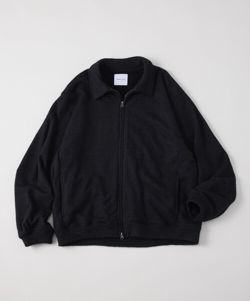 FREAK'S STORE(フリークスストア)の「リラックスフィット シャギー裏毛 ジップアップカーディガン(カーディガン/ボレロ・メンズ・ブラック/ブラウン/イエロー/ライトグレー・MEDIUM/LARGE)」の13枚目の写真