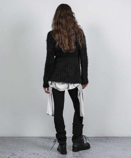 NACHE（ナチェ）の「RIBBED COMBAT BOOTS BLACK（ブーツ・レディース・その他・23cm/24cm）」の3枚目の写真