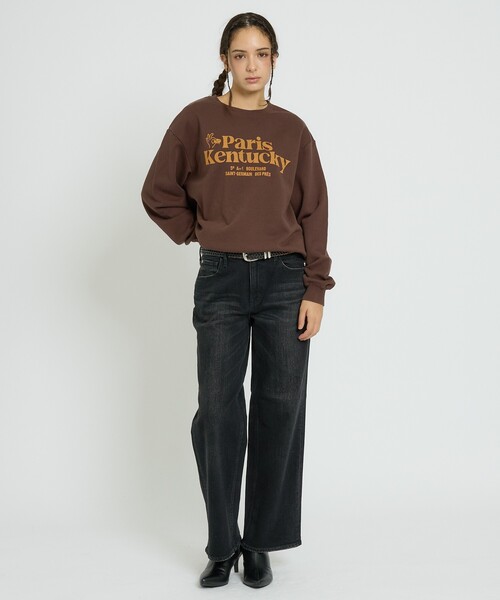 Healthy denim(ヘルシーデニム)の「【Healthy denim / ヘルシーデニム】Pink Pepper Midrise/定番/デニムパンツ/秋冬カラー【WEB限定】(デニムパンツ・レディース・ブラック・23/24/25)」の5枚目の写真
