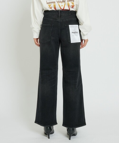 Healthy denim(ヘルシーデニム)の「【Healthy denim / ヘルシーデニム】Pink Pepper Midrise/定番/デニムパンツ/秋冬カラー【WEB限定】(デニムパンツ・レディース・ブラック・23/24/25)」の11枚目の写真