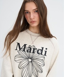 Mardi Mercredi（マルディメクルディ）の「【JEONGHAN着用】【UNISEX】SWEATSHIRT RAGLAN LA FLEUR   ユニセックス スウェットシャツ ラグラン ラ フルール（スウェット）」