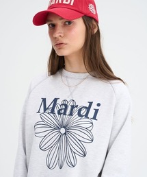 Mardi Mercredi（マルディメクルディ）の「【JEONGHAN着用】【UNISEX】SWEATSHIRT RAGLAN LA FLEUR   ユニセックス スウェットシャツ ラグラン ラ フルール（スウェット）」