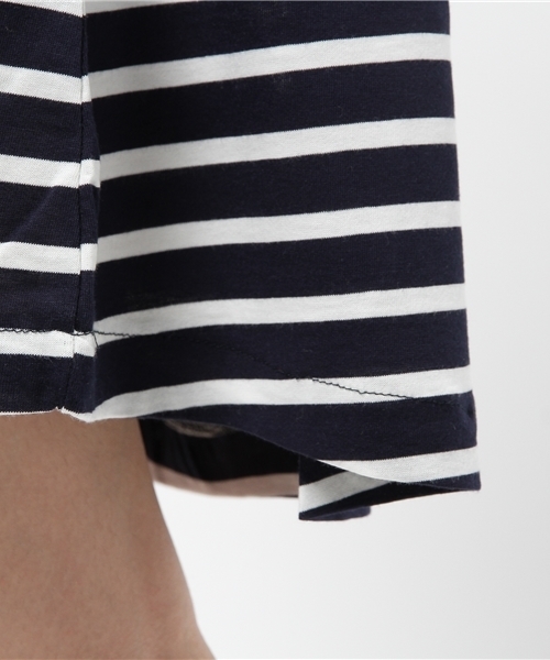 IRONY(アイロニー)の「ボーダーAラインワンピース(ワンピース・レディース・ネイビー/オレンジ・ONE SIZE)」の11枚目の写真