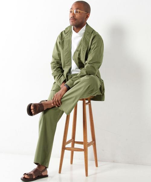 UNITED ARROWS（ユナイテッドアローズ）の「UAS コットン 1P ワイド◆（その他パンツ・メンズ・オリーブ・MEDIUM/SMALL/LARGE）」の7枚目の写真