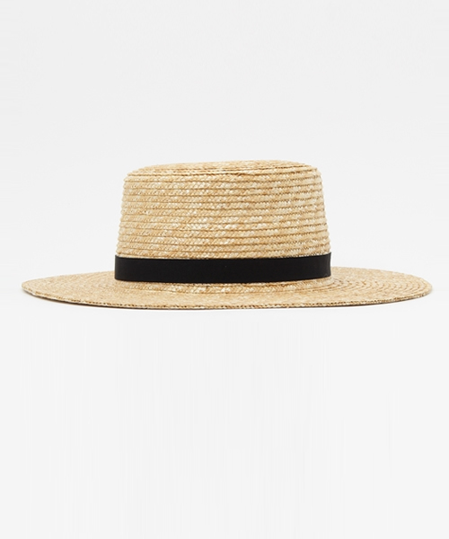 MOUSSY（マウジー）の「NATURAL HAT（ハット・レディース・ベージュ・FREE）」の2枚目の写真