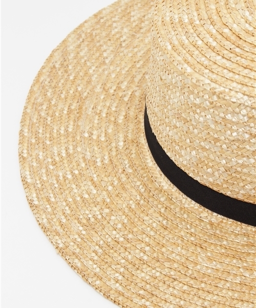 MOUSSY（マウジー）の「NATURAL HAT（ハット・レディース・ベージュ・FREE）」の4枚目の写真