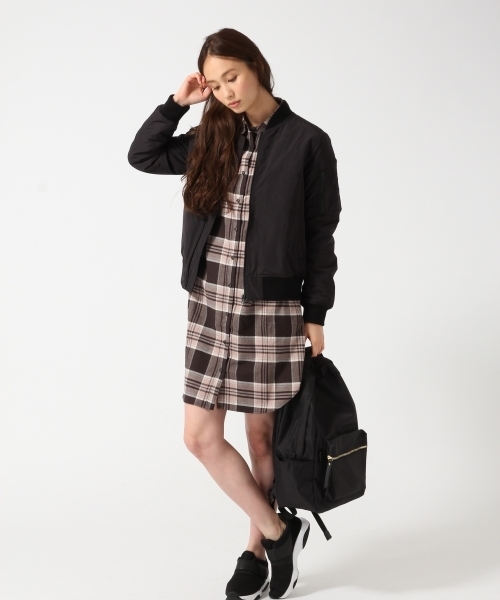 GLOBAL WORK（グローバルワーク）の「ソフトフランネルワンピース長袖/720816（ワンピース・レディース・ブルー系その他/グレー/ブラック/ピンク系その他/イエロー系その他/レッド/ホワイト・LARGE/MEDIUM）」の20枚目の写真