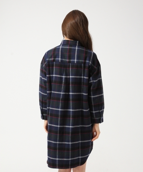 GLOBAL WORK（グローバルワーク）の「ソフトフランネルワンピース長袖/720816（ワンピース・レディース・ブルー系その他/グレー/ブラック/ピンク系その他/イエロー系その他/レッド/ホワイト・LARGE/MEDIUM）」の14枚目の写真