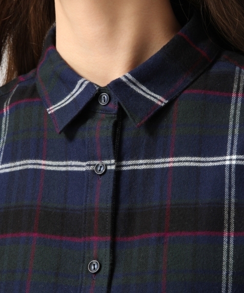 GLOBAL WORK（グローバルワーク）の「ソフトフランネルワンピース長袖/720816（ワンピース・レディース・ブルー系その他/グレー/ブラック/ピンク系その他/イエロー系その他/レッド/ホワイト・LARGE/MEDIUM）」の15枚目の写真