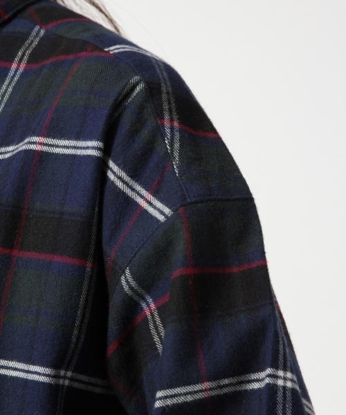 GLOBAL WORK（グローバルワーク）の「ソフトフランネルワンピース長袖/720816（ワンピース・レディース・ブルー系その他/グレー/ブラック/ピンク系その他/イエロー系その他/レッド/ホワイト・LARGE/MEDIUM）」の16枚目の写真