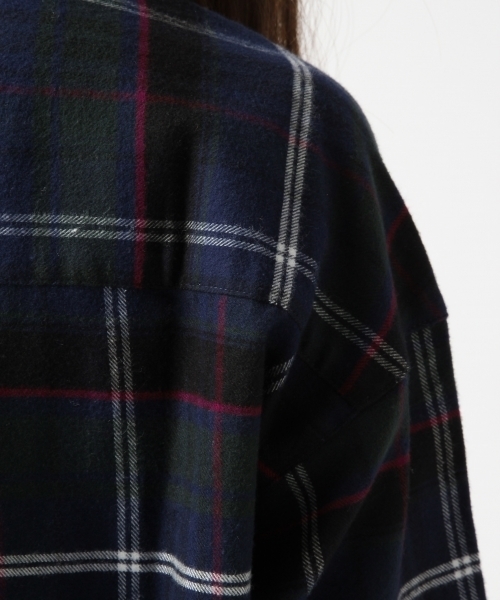 GLOBAL WORK（グローバルワーク）の「ソフトフランネルワンピース長袖/720816（ワンピース・レディース・ブルー系その他/グレー/ブラック/ピンク系その他/イエロー系その他/レッド/ホワイト・LARGE/MEDIUM）」の11枚目の写真