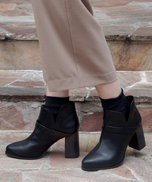 laboratory work | ツートンヒールショートブーツ(ブーティ)