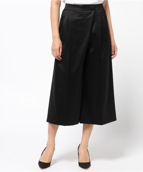 FIGARO Paris（フィガロパリ）の「前アシメワイドパンツ◆（その他パンツ・レディース・ブラック/チャコールグレー・36/38）」の8枚目の写真