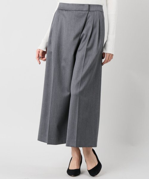 FIGARO Paris（フィガロパリ）の「前アシメワイドパンツ◆（その他パンツ・レディース・ブラック/チャコールグレー・36/38）」の15枚目の写真