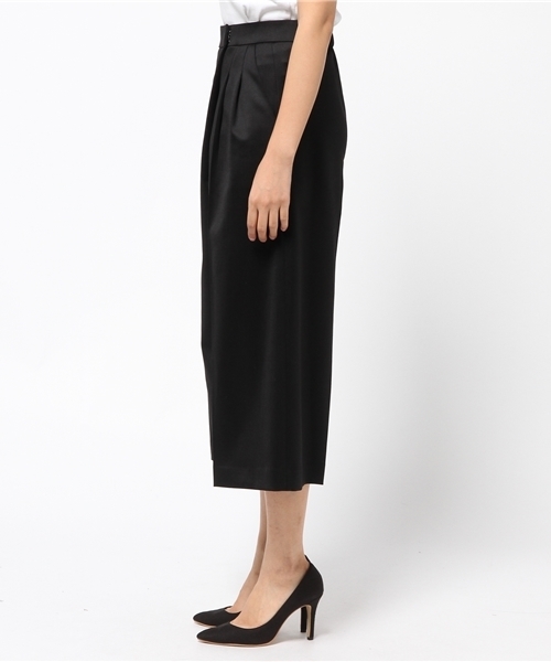 FIGARO Paris（フィガロパリ）の「前アシメワイドパンツ◆（その他パンツ・レディース・ブラック/チャコールグレー・36/38）」の4枚目の写真