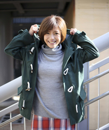 Denime | メルトンダッフルコート(ダッフルコート)