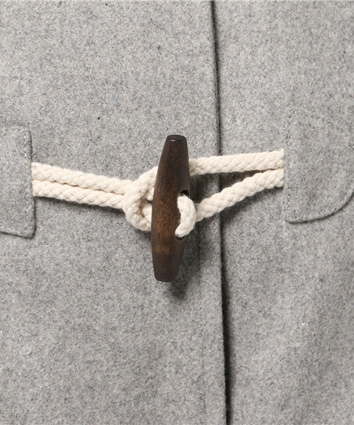 Denime(ドゥニーム)の「メルトンダッフルコート(ダッフルコート・レディース・グレー/ダークグリーン/ネイビー・FREE)」の5枚目の写真