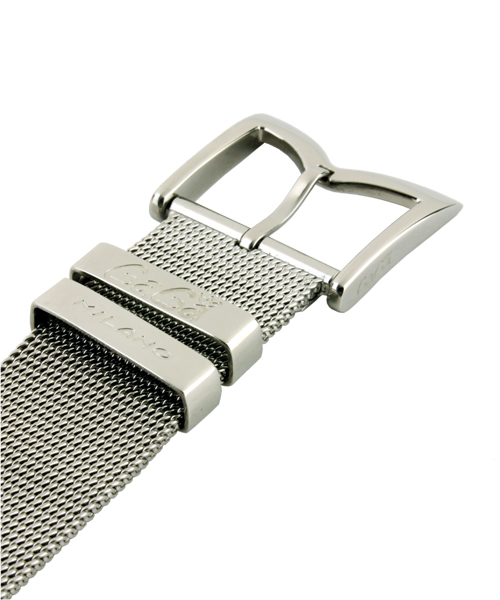 BRILLA per il gusto(ブリッラペルイルグースト)の「GaGa MILANO / MANUALE SLIM STEEL 5080-2(アナログ腕時計・メンズ・ブラック・ONE SIZE)」の6枚目の写真