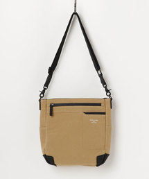 シャンブレースクエアショルダーバッグ