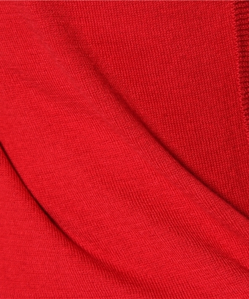 BEAMS BOY（ビームスボーイ）の「BEAMS BOY / 14GBB刺繍 クルーカーディガン（カーディガン/ボレロ・レディース・レッド/オレンジ/イエロー/ミント/ブルー系その他/その他1・0/1）」の9枚目の写真