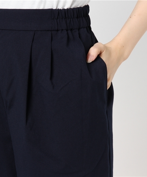 earth music&ecology（アースミュージックアンドエコロジー）の「・タックテーパードパンツ（その他パンツ・レディース・キャメル/ネイビー/グリーン系その他/その他・M/S）」の5枚目の写真