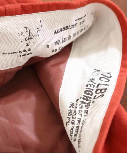 CUBE SUGAR（キューブシュガー）の「メルトンダッフルコート（ダッフルコート・レディース・ロイヤルブルー/マスタード/ネイビー/オレンジ/グリーン/カーキ・M）」の13枚目の写真