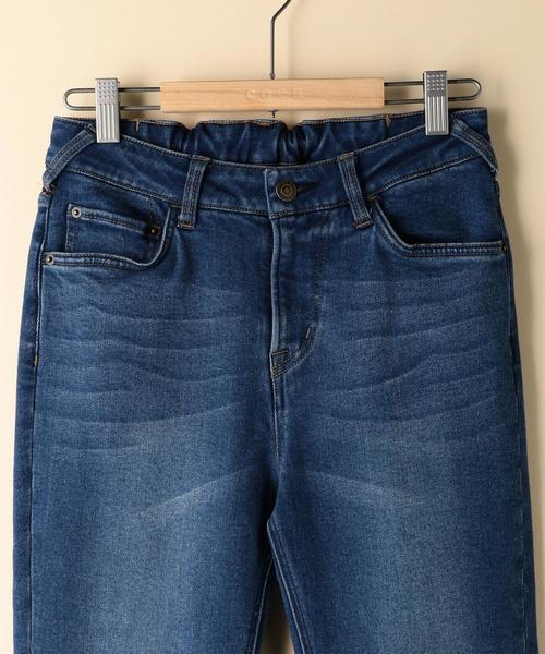 coen（コーエン）の「ウォームスキニーデニムパンツ（デニムパンツ・レディース・ブルー/ネイビー・MEDIUM/LARGE/SMALL）」の17枚目の写真