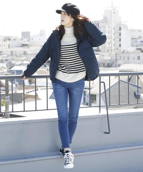 coen（コーエン）の「ウォームスキニーデニムパンツ（デニムパンツ・レディース・ブルー/ネイビー・MEDIUM/LARGE/SMALL）」の10枚目の写真